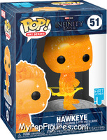 Hawkeye (Art Series) from Marvel - Infinity Saga Pop! manufactured by Funko [Front]