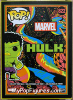 Hulk (Blacklight) from Marvel - Marvel Universe Pop! manufactured by Funko [Back]