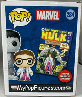 Hulk & Bruce Banner from Marvel - Marvel Universe Pop! manufactured by Funko [Back]