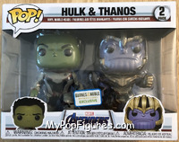 Hulk / Thanos from Marvel - Pop! Sets manufactured by Funko [Front]