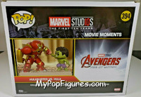 Hulkbuster vs. Hulk (Movie Moments) from Marvel - Marvel Stud10s Pop! manufactured by Funko [Back]