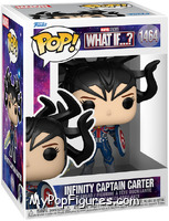 Infinity Captain Carter from Marvel - What if…? Pop! manufactured by Funko [Front]