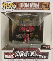 Iron Man (Street Art) (Deluxe) from Marvel - Street Art Pop! manufactured by Funko [Front]