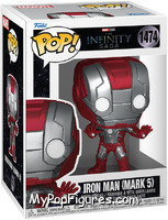 Iron Man (Mark 5) from Marvel - Infinity Saga Pop! manufactured by Funko [Front]