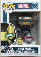 Iron Man (Model 39) (Glows in the Dark) from Marvel - 80 Years Pop! manufactured by Funko [Front]