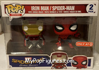 Iron Man (Mark 47) / Spider-Man from Marvel - Pop! Sets manufactured by Funko [Front]