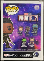 King Killmonger from Marvel - What if…? Pop! manufactured by Funko [Back]