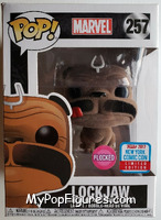 Lockjaw (Flocked) from Marvel - Marvel Universe Pop! manufactured by Funko [Front]