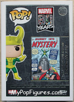 Loki (1st Appearance) from Marvel - 80 Years Pop! manufactured by Funko [Back]