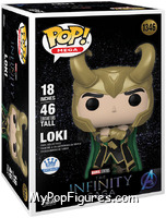 Loki (Mega) from Marvel - Infinity Saga Pop! manufactured by Funko [Front]