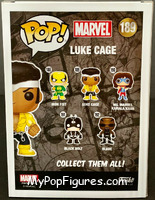 Luke Cage from Marvel - Marvel Universe Pop! manufactured by Funko [Back]