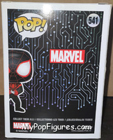 Miles Morales (Gamer) (Masked) from Marvel - Marvel Universe Pop! manufactured by Funko [Back]