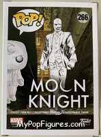 Moon Knight (Mr. Knight) from Marvel - Marvel Universe Pop! manufactured by Funko [Back]