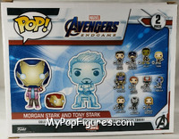 Morgan Stark / Tony Stark (Glows in the Dark) from Marvel - Pop! Sets manufactured by Funko [Back]