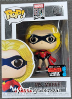 Ms. Marvel (1st Appearance) from Marvel - 80 Years Pop! manufactured by Funko [Front]