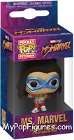 Ms. Marvel from Marvel - Pop! Keychains manufactured by Funko [Front]