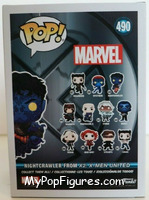 Nightcrawler from Marvel - Marvel Universe Pop! manufactured by Funko [Back]