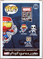 Octo-Spidey from Marvel - 80 Years Pop! manufactured by Funko [Back]