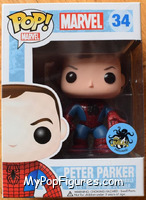 Peter Parker from Marvel - Marvel Universe Pop! manufactured by Funko [Front]