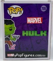 Professor Hulk (Glows in the Dark) from Marvel - Marvel Universe Pop! manufactured by Funko [Back]