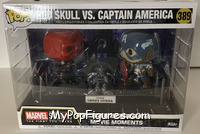 Red Skull vs. Captain America from Marvel - Marvel Stud10s Pop! manufactured by Funko [Front]