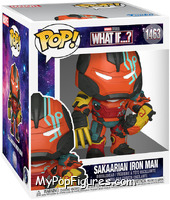 Sakaarian Iron Man from Marvel - What if…? Pop! manufactured by Funko [Front]