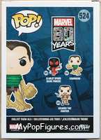 Sandman from Marvel - 80 Years Pop! manufactured by Funko [Back]