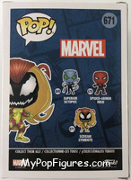 Scream Symbiote from Marvel - Marvel Universe Pop! manufactured by Funko [Back]