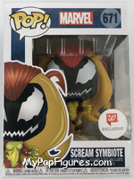 Scream Symbiote from Marvel - Marvel Universe Pop! manufactured by Funko [Front]