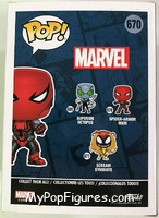 Spider-Armor MKIII from Marvel - Marvel Universe Pop! manufactured by Funko [Back]