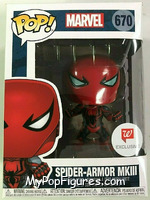 Spider-Armor MKIII from Marvel - Marvel Universe Pop! manufactured by Funko [Front]