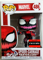 Spider-Carnage from Marvel - Marvel Universe Pop! manufactured by Funko [Front]