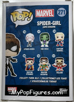 Spider-Girl (Anya Corazon) from Marvel - Marvel Universe Pop! manufactured by Funko [Back]