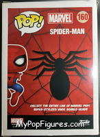 Spider-Man (Leaping) from Marvel - Marvel Universe Pop! manufactured by Funko [Back]