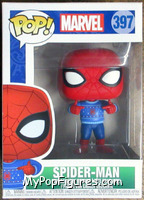 Spider-Man (Christmas) from Marvel - Pop! Vinyl Figures manufactured by Funko [Front]