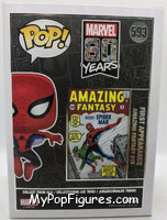 Spider-Man (1st Appearance) from Marvel - 80 Years Pop! manufactured by Funko [Back]