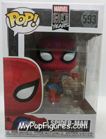 Spider-Man (1st Appearance) from Marvel - 80 Years Pop! manufactured by Funko [Front]