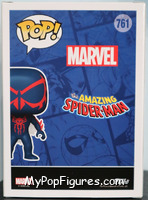 Spider-Man 2099 from Marvel - Pop! Vinyl Figures manufactured by Funko [Back]