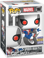 Spider-Man (Bug-Eyes Armor) from Marvel - Pop! Vinyl Figures manufactured by Funko [Front]