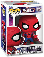 Zombie Hunter Spidey from Marvel - What if…? Pop! manufactured by Funko [Front]