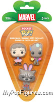 Star-Lord / Groot / Rocket (Easter) from Marvel - Pocket Pop! manufactured by Funko [Front]