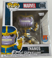 Thanos (Snapping) (Deluxe) from Marvel - 80 Years Pop! manufactured by Funko [Front]