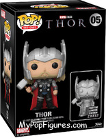 Thor from Marvel - Pop! Die-Cast manufactured by Funko [Back]