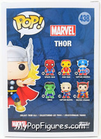 Thor (Classic) from Marvel - Marvel Universe Pop! manufactured by Funko [Back]