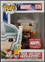 Thor (Holiday) from Marvel - Marvel Universe Pop! manufactured by Funko [Front]