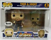 Thor / Groot from Marvel - Pop! Sets manufactured by Funko [Front]