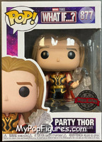 Party Thor from Marvel - What if…? Pop! manufactured by Funko [Front]