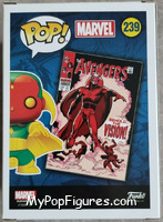 Vision (Avengers #57) from Marvel - Marvel Universe Pop! manufactured by Funko [Back]