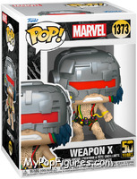 Weapon X from Marvel - 50 Years Pop! manufactured by Funko [Front]