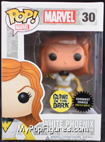 White Phoenix (Glows in the Dark) from Marvel - Marvel Universe Pop! manufactured by Funko [Front]